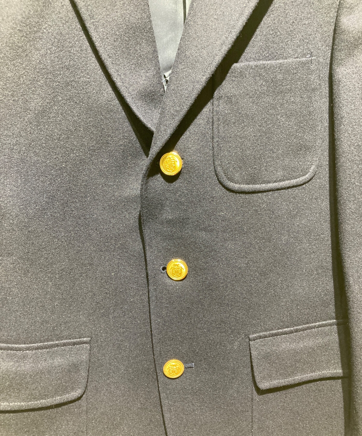 中古・古着通販】J.PRESS (ジェイプレス) 金釦段返り3B 紺ブレ