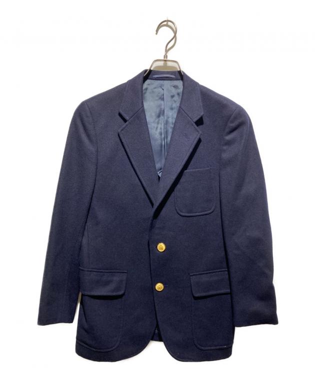 美品 90s J.PRESS 紺ブレ 金ボタン 段返り3B ネイビー M相当 中古・古着通販】J.PRESS (ジェイプレス) 金釦段返り3B 紺ブレ
