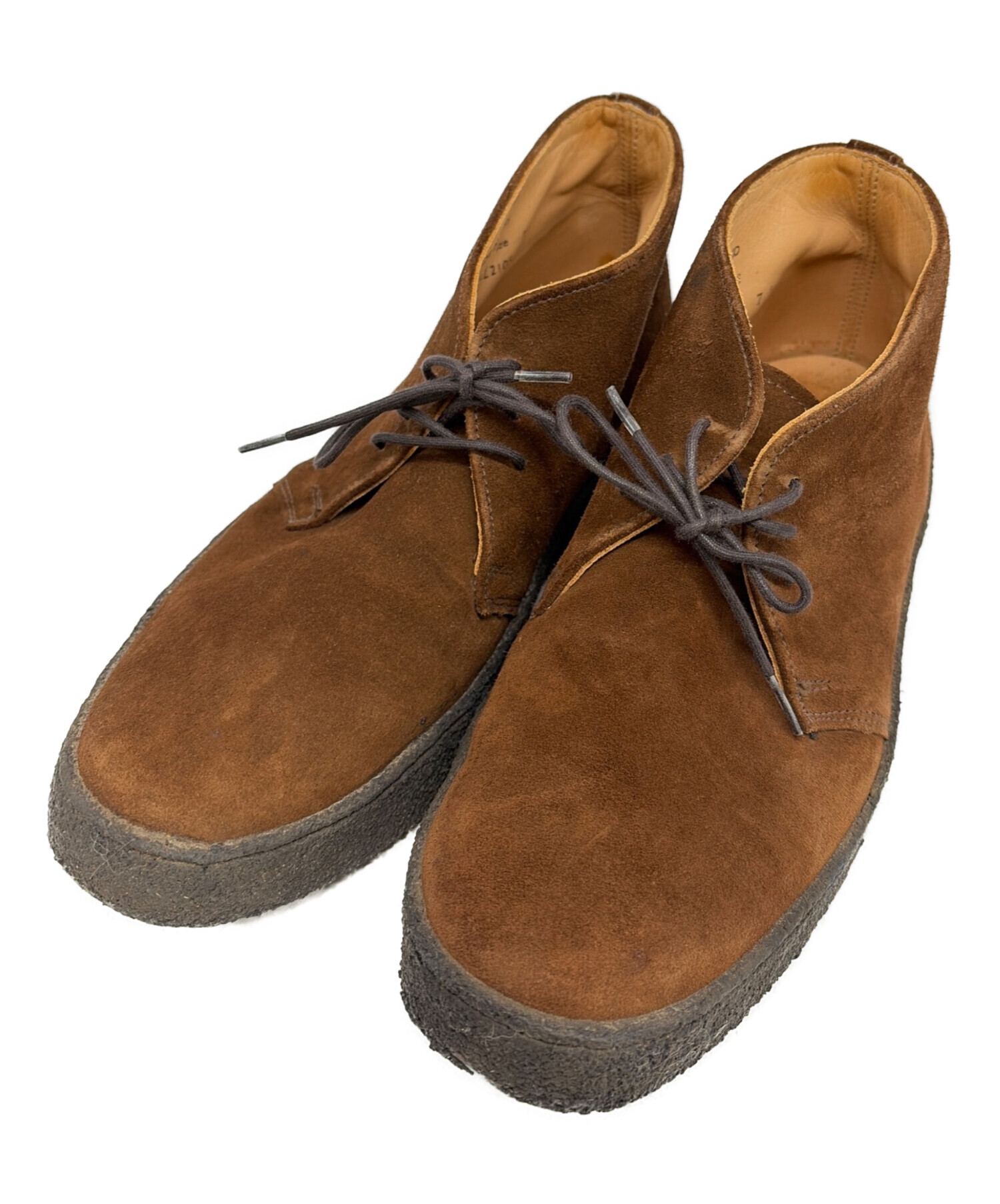 は*る様 Tricker's ブラウン チェルシーブーツ 中古・古着通販】Tricker's (トリッカーズ) チャッカーブーツ ブラウン