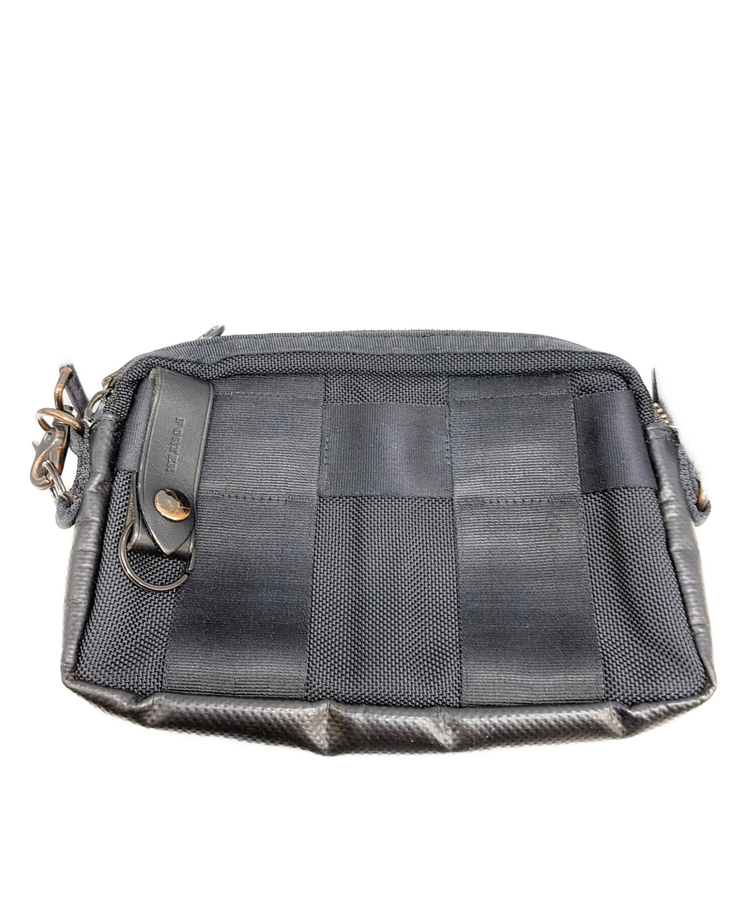 中古・古着通販】PORTER (ポーター) ヒートショルダーバッグ ブラック