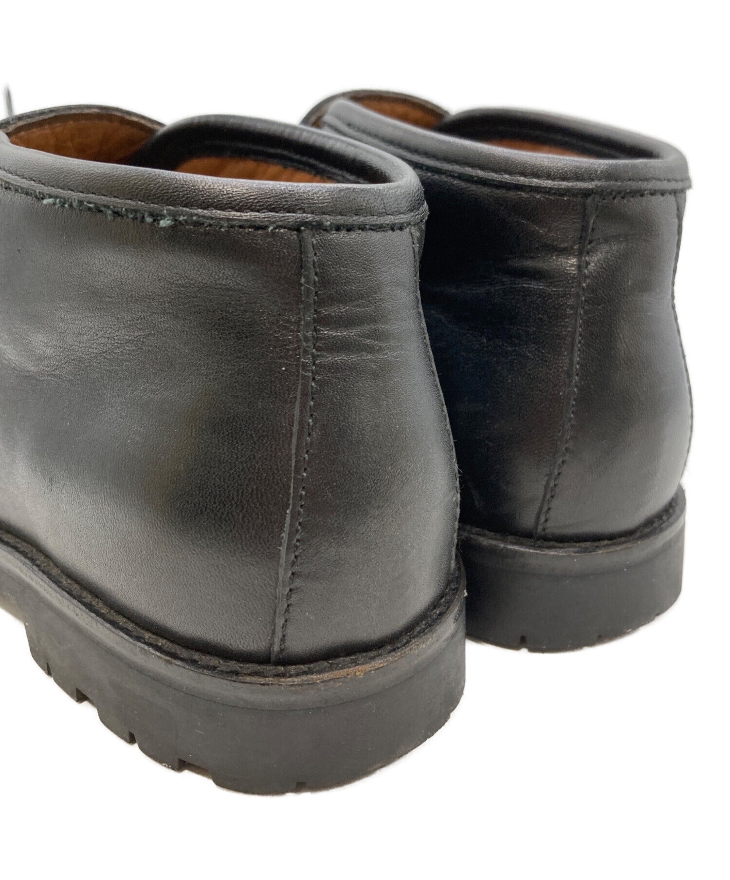 中古・古着通販】GUCCI (グッチ) ホースビットチャッカブーツ ブラック