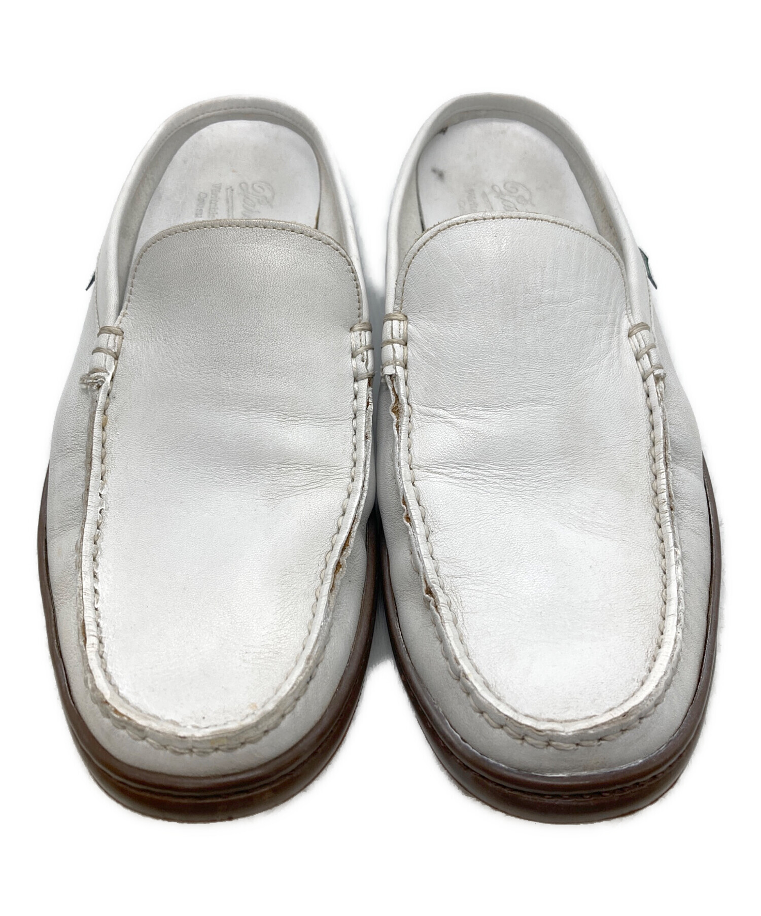 中古・古着通販】PARABOOT (パラブーツ) ANCYL/スリッポン ホワイト
