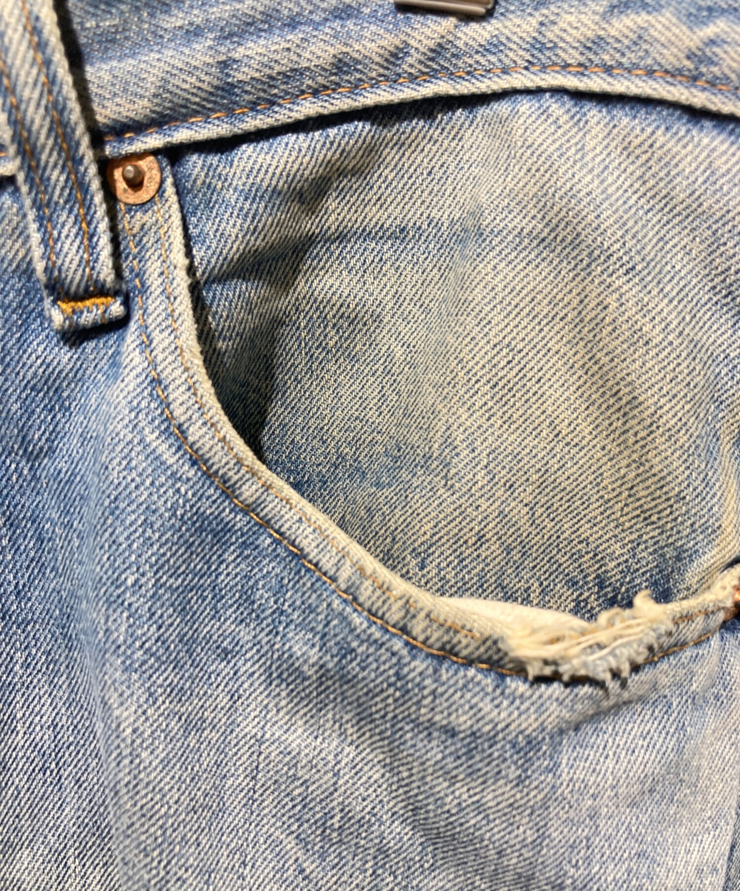 中古・古着通販】LEVI'S (リーバイス) 66後期 501 赤耳デニムパンツ