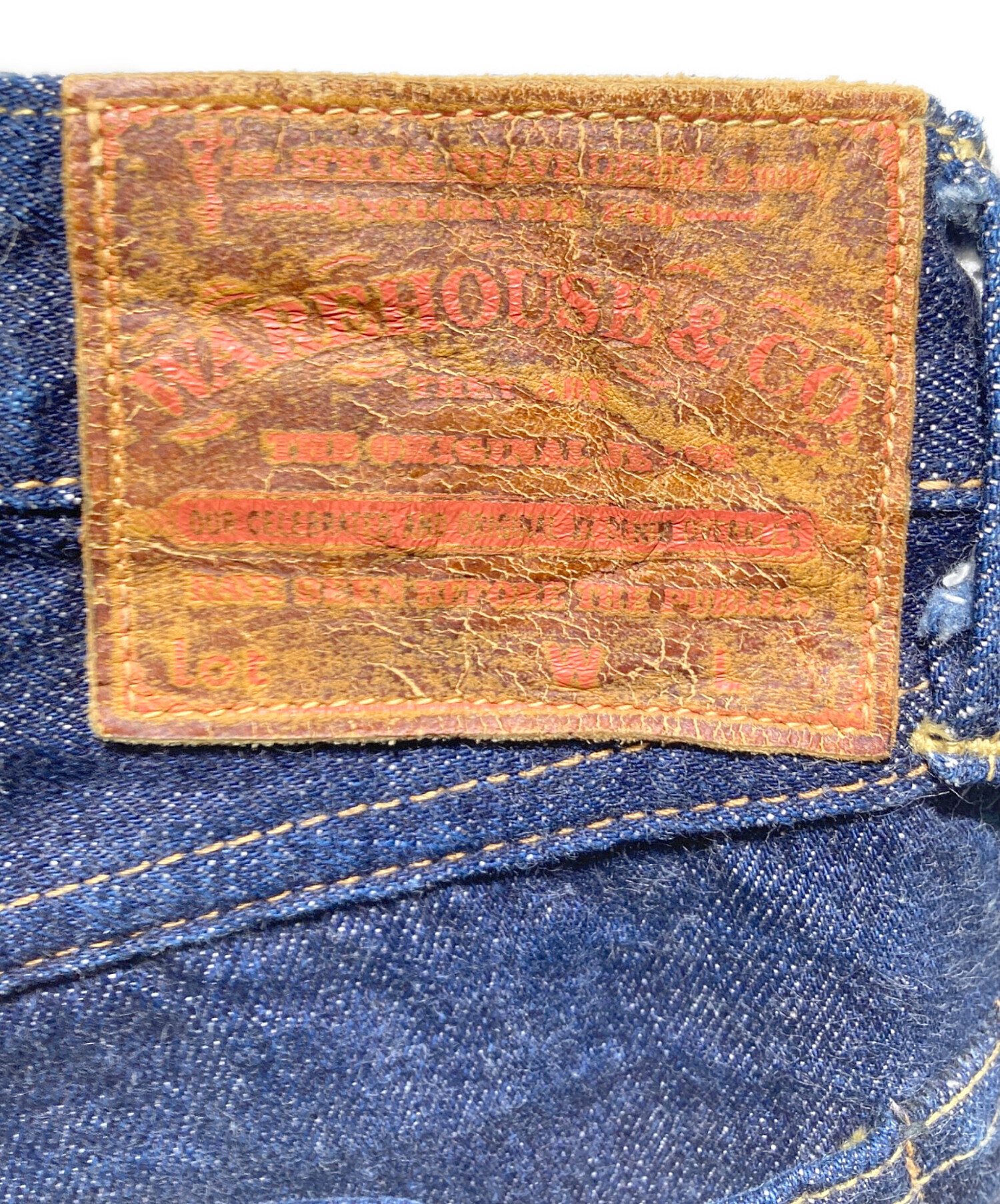 中古・古着通販】WAREHOUSE (ウエアハウス) DD-1004 1937 MODEL BACK