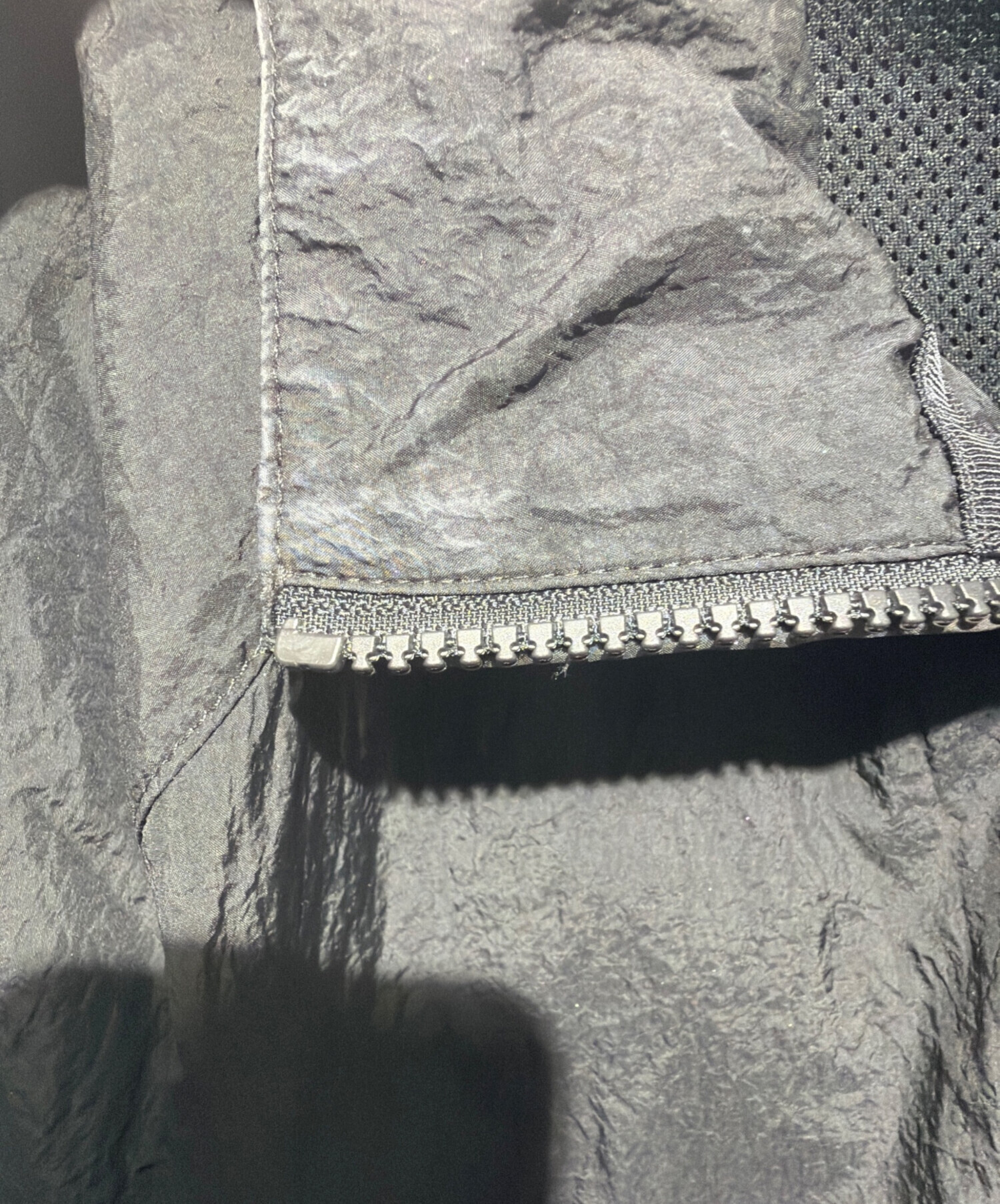 中古・古着通販】NIKE (ナイキ) ナイロンジャケット ブラック サイズ 
