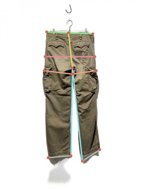 中古・古着通販】LEVI'S (リーバイス) カーゴパンツ カーキ サイズ