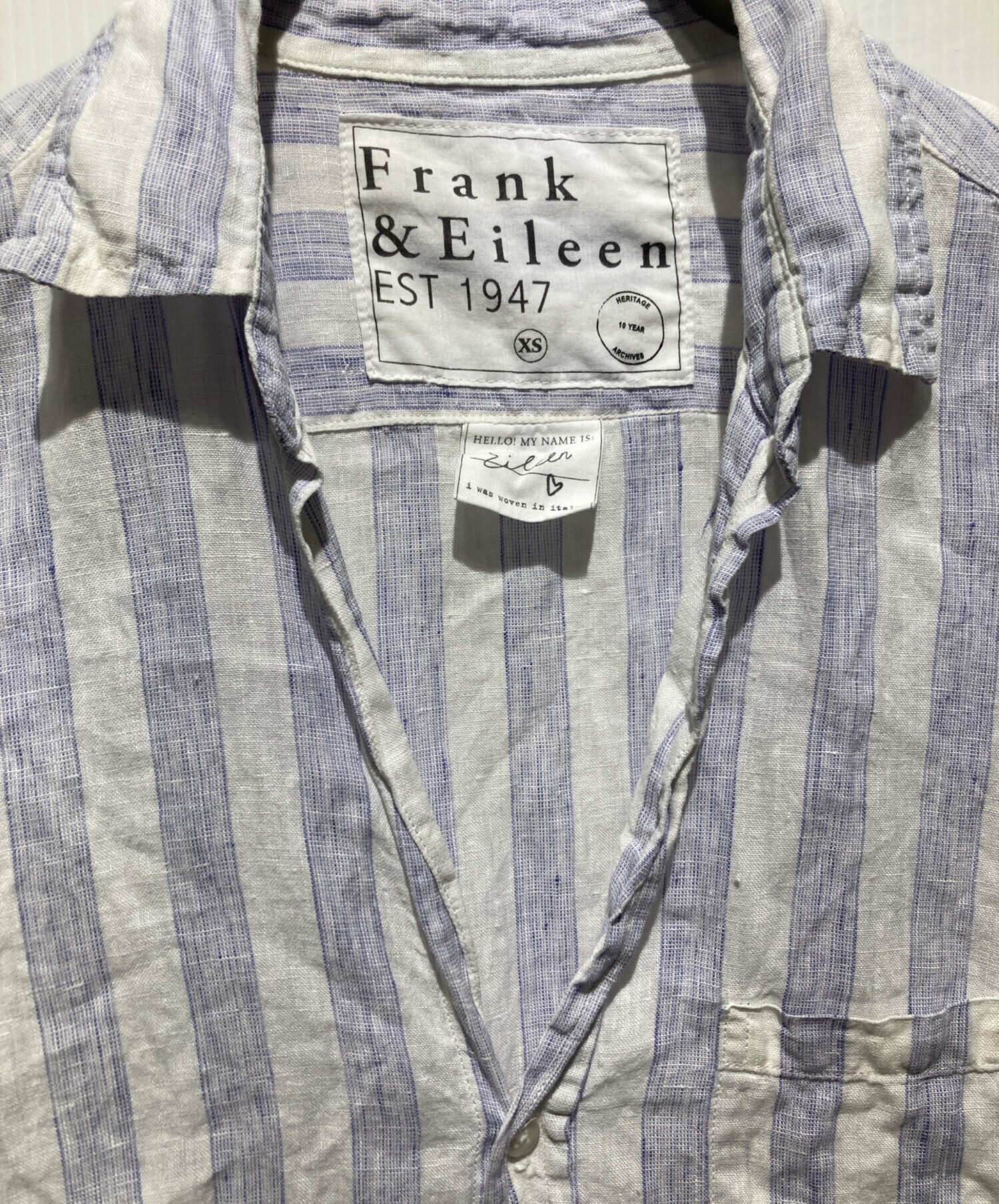 中古・古着通販】Frank&Eileen (フランクアンドアイリーン) リネン