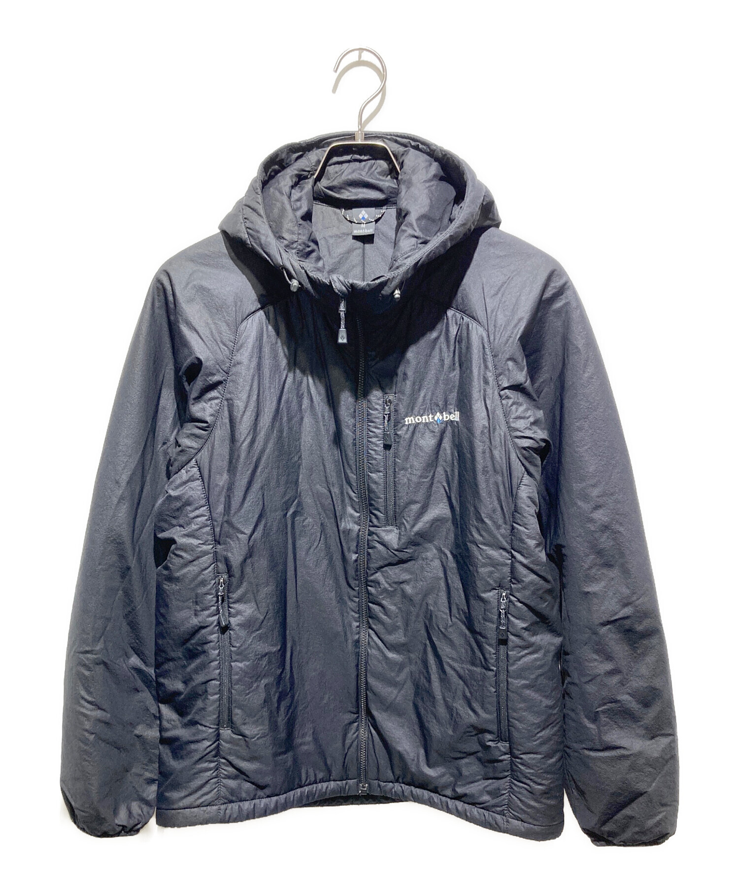 U.L サーマラップパーカ モンベル シルバーグレー アウトドア キャンプ 古着 中古・古着通販】mont-bell (モンベル) サーマラップ パーカ ブラック