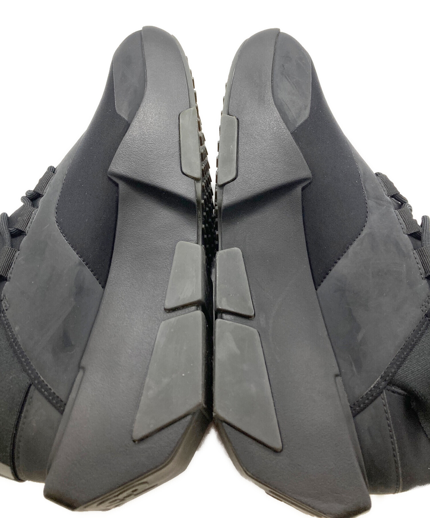 中古・古着通販】Y-3 (ワイスリー) 厚底スニーカー ブラック サイズ