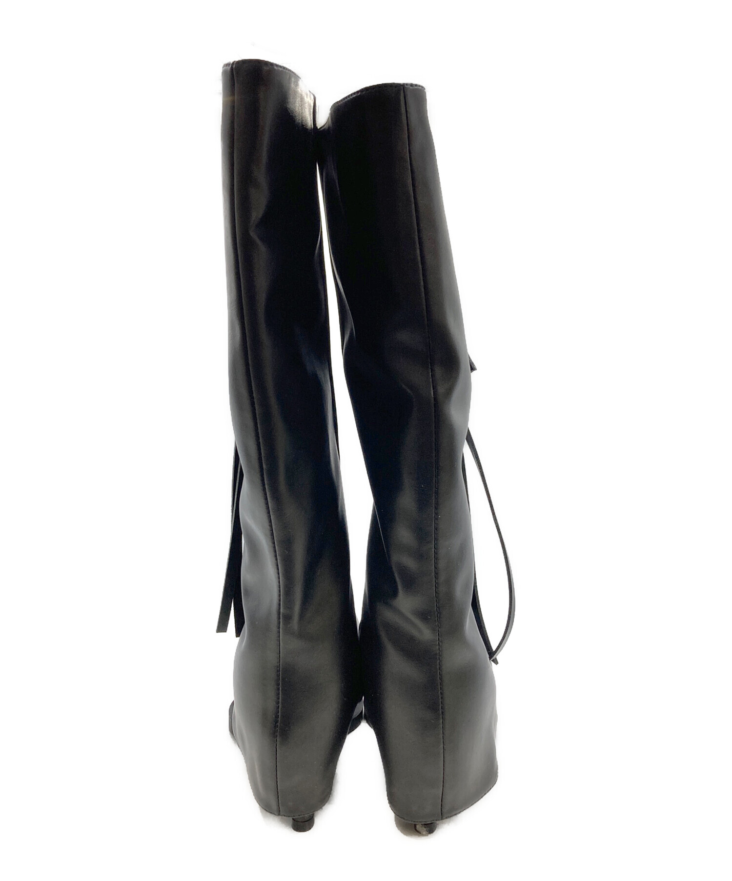 中古・古着通販】SLY (スライ) BELTED 2WAY ブーツ ブラック サイズ:M