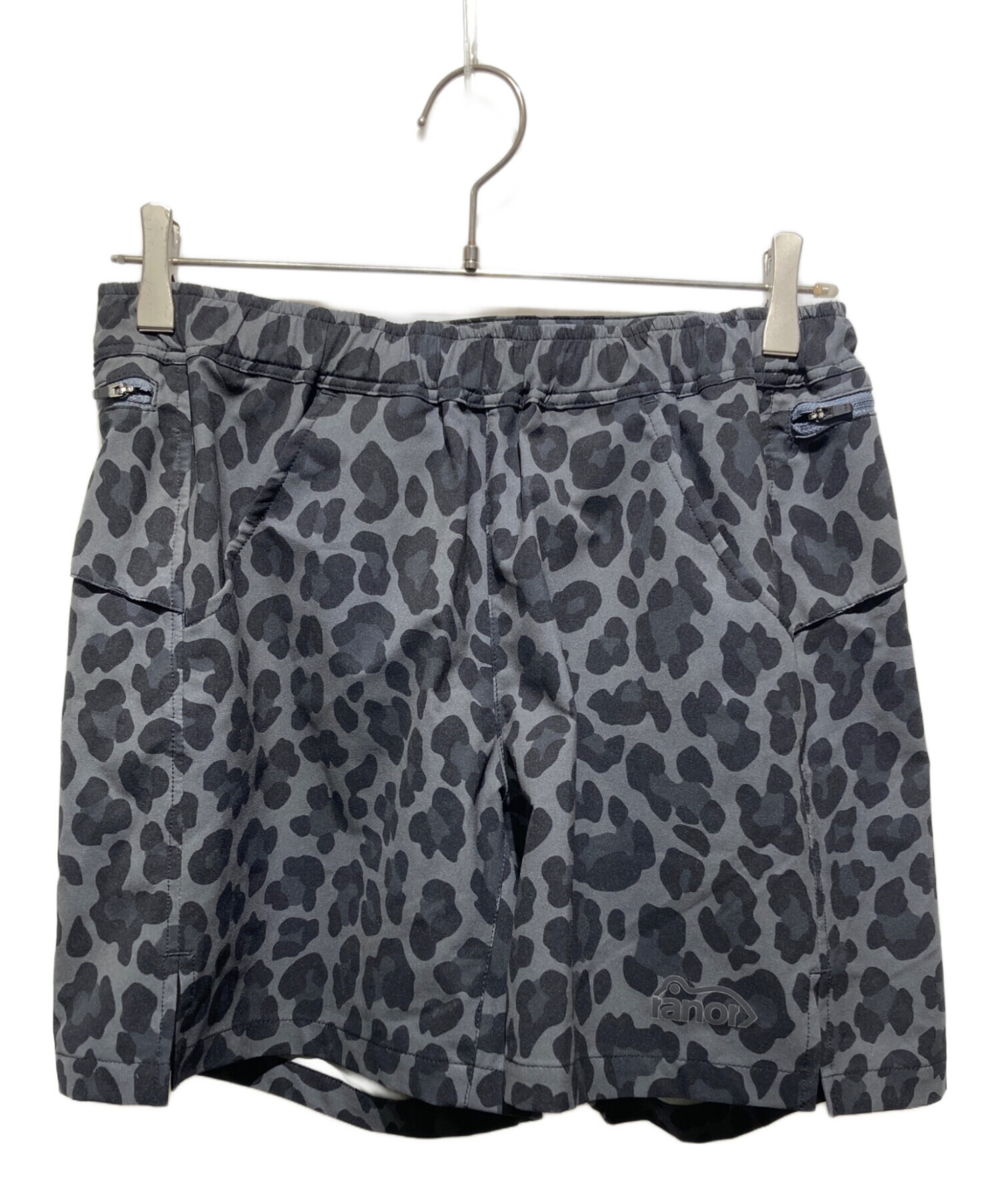 中古・古着通販】ranor (ラナー) LEOPARD MIDDLE SHORTS/レオパード