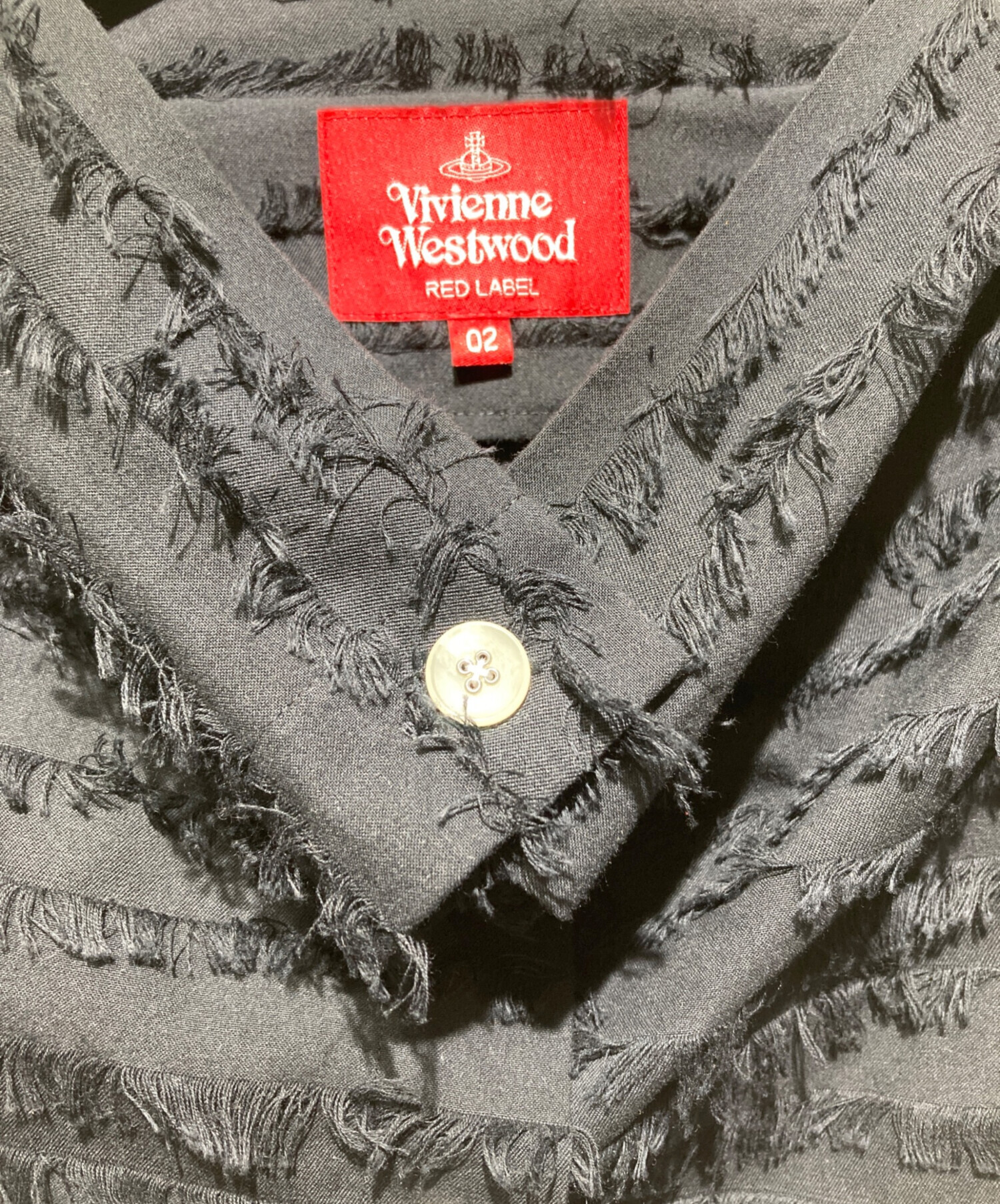 VivienneWestwoodREDLABEL レイヤードシャツ風カットソー 中古・古着通販】Vivienne Westwood RED LABEL (ヴィヴィアンウエスト