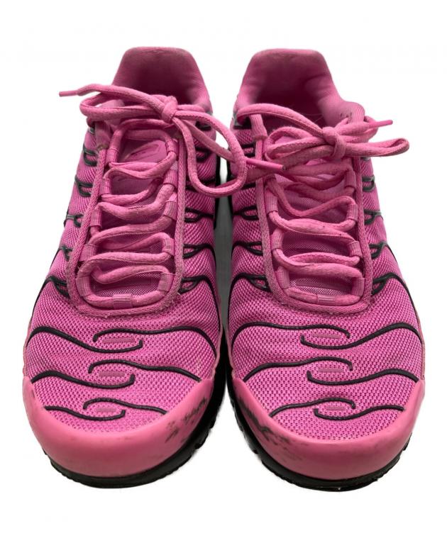 靴 NIKE W AIR MAX PLUS SE PLAYFUL 25cm 中古・古着通販】NIKE (ナイキ) AIR MAX PLUS SE PLAYFUL ブラック