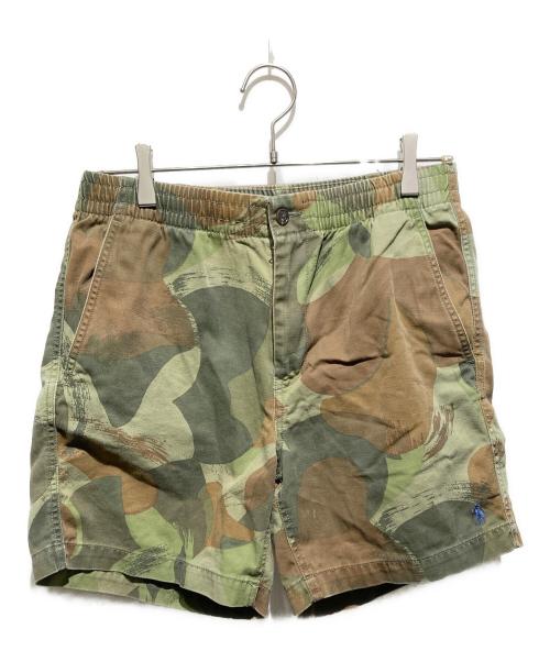 希少 ポロラルフローレン ブラッシュストローク カモ カーゴ ショーツ W32 中古・古着通販】POLO RALPH LAUREN (ポロ・ラルフローレン