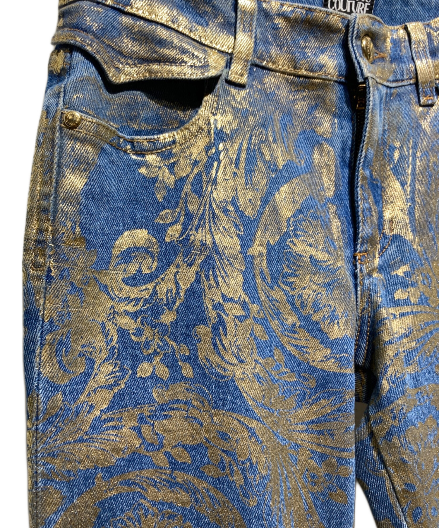 希少　ヴェルサーチ　バロック　バロッコ　総柄　デニム　現行　31 中古・古着通販】VERSACE JEANS COUTURE (ヴェルサーチ ジーンズ