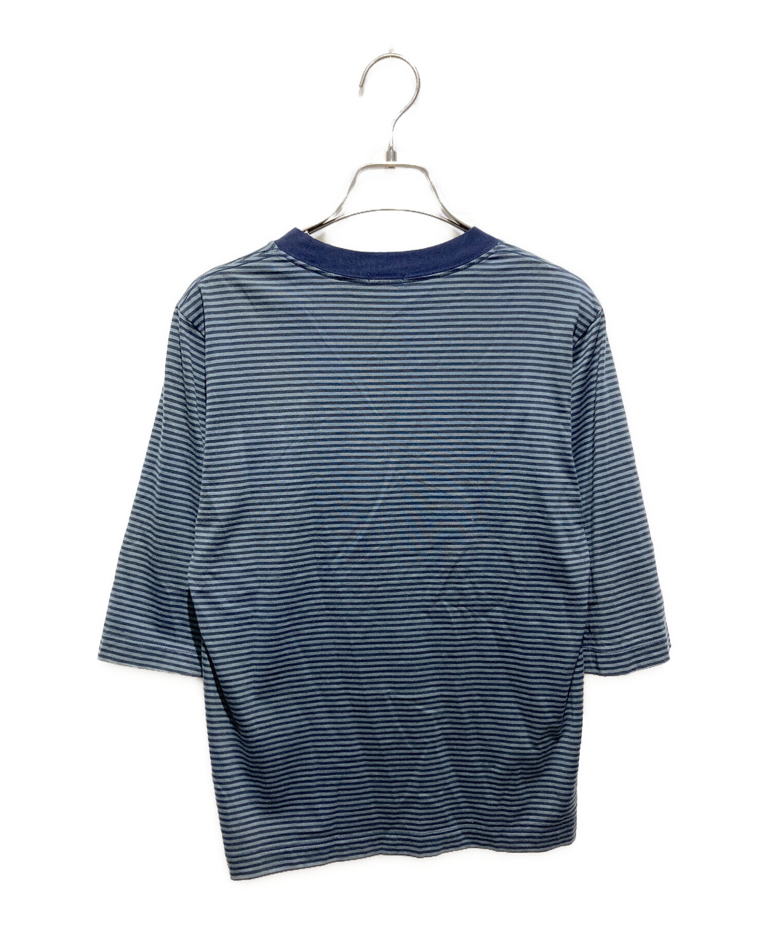 中古・古着通販】LOEFF (ロエフ) スビンコットン ボーダーtシャツ