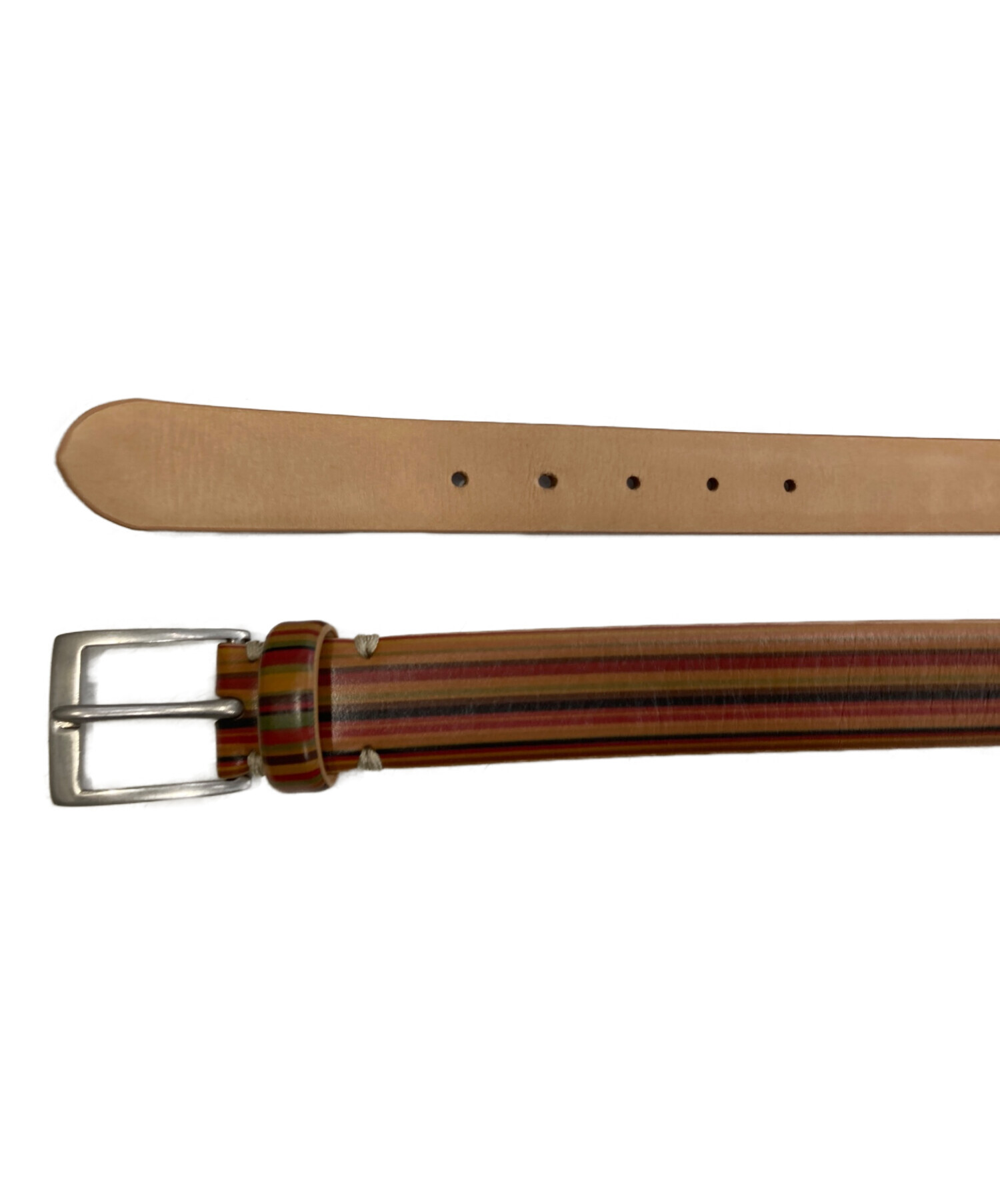 中古・古着通販】Paul Smith (ポールスミス) マルチストライプベルト