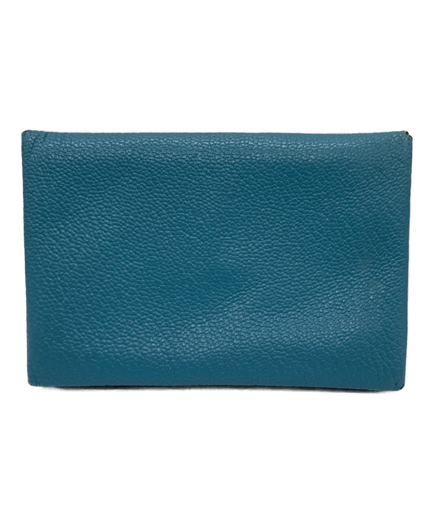 HERMES エルメス 財布 ケース 小銭入れ W刻印 ブルー 中古・古着通販】HERMES (エルメス) 24年製 W刻印 カルヴィ ヴェルソ