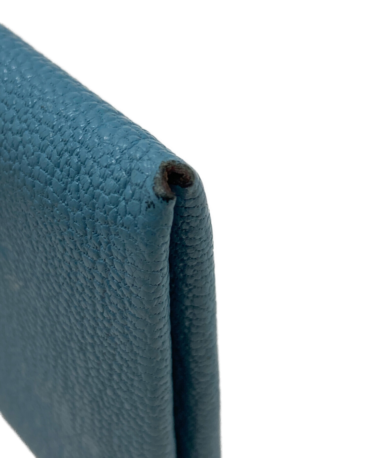 HERMES エルメス 財布 ケース 小銭入れ W刻印 ブルー 中古・古着通販】HERMES (エルメス) 24年製 W刻印 カルヴィ ヴェルソ