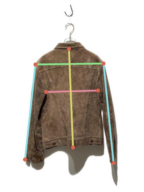 中古・古着通販】Johnbull (ジョンブル) レザージャケット ブラウン