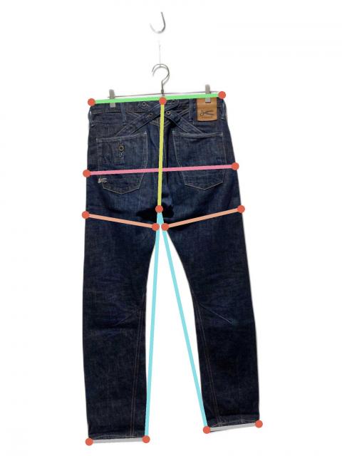 中古・古着通販】Denham (デンハム) CROSS BACk MIJ デニムパンツ