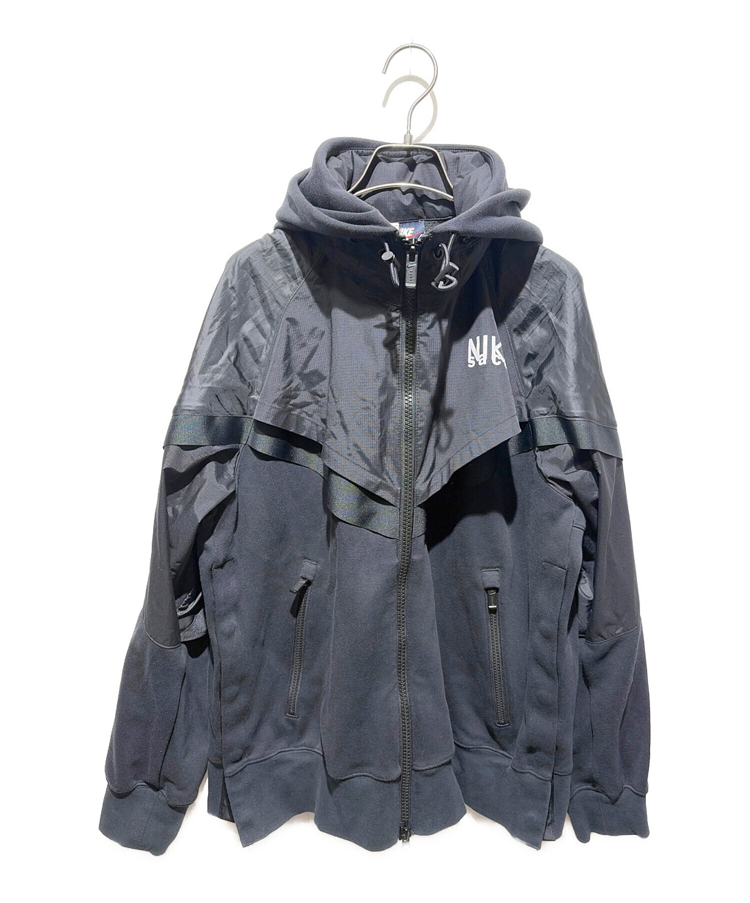Nike×sacai ジップパーカー 中古・古着通販】NIKE (ナイキ) sacai (サカイ) Full Zip Parker