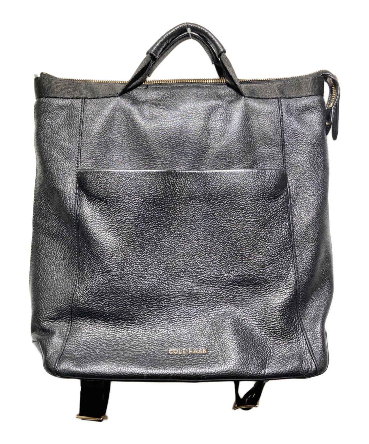 美品　コールハーン　3way レザー コンバーチブル バックパック 牛革 中古・古着通販】COLE HAAN (コールハーン) レザーコンバーチブル