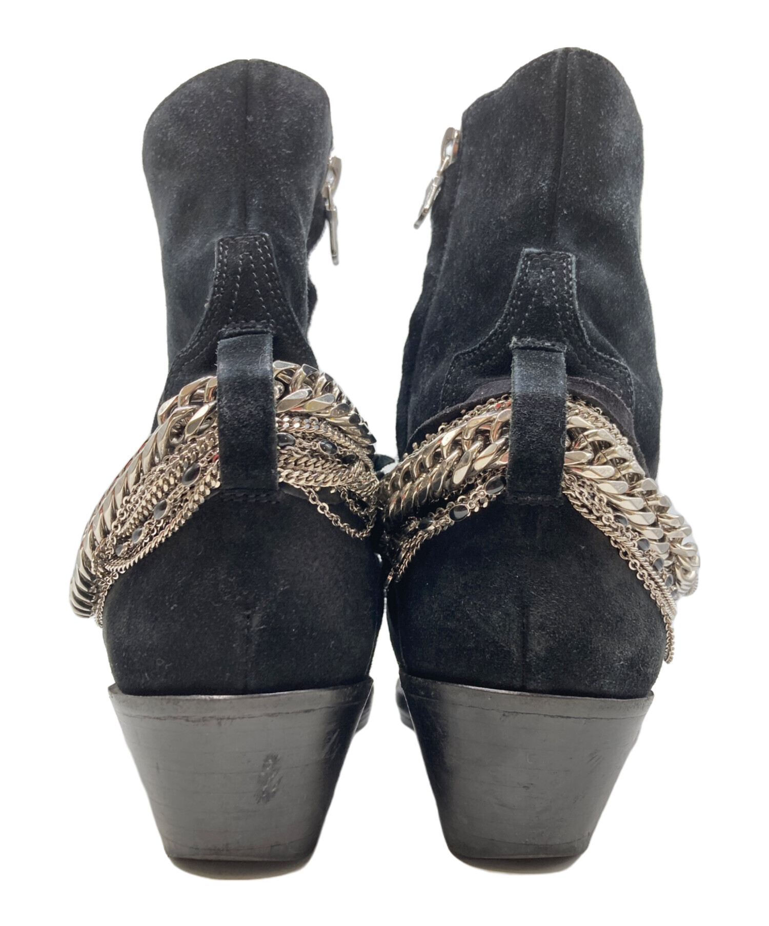 中古・古着通販】AMIRI (アミリ) Chain Embellished Ankle Boots