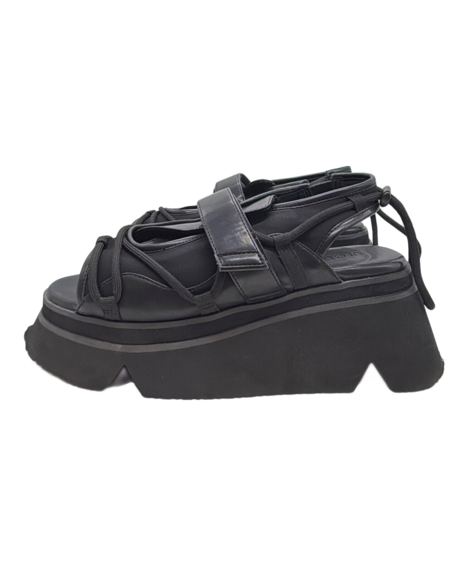 中古・古着通販】UN3D. (アンスリード) WAVE CODE VOLUME SOLE SANDALS
