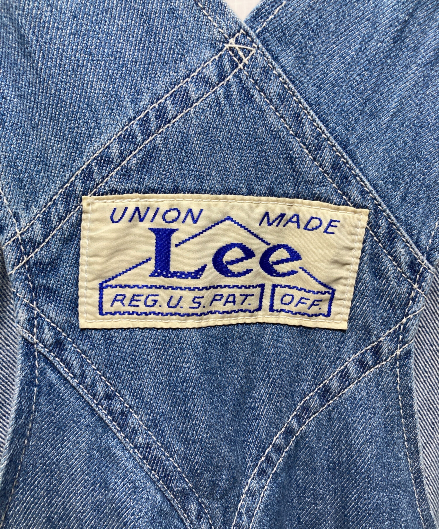 Lee BUDYY LEE オーバーオール インディゴブルー サイズS 限定品 中古・古着通販】LEE (リー) BUDDY LEE オーバーオール インディゴ