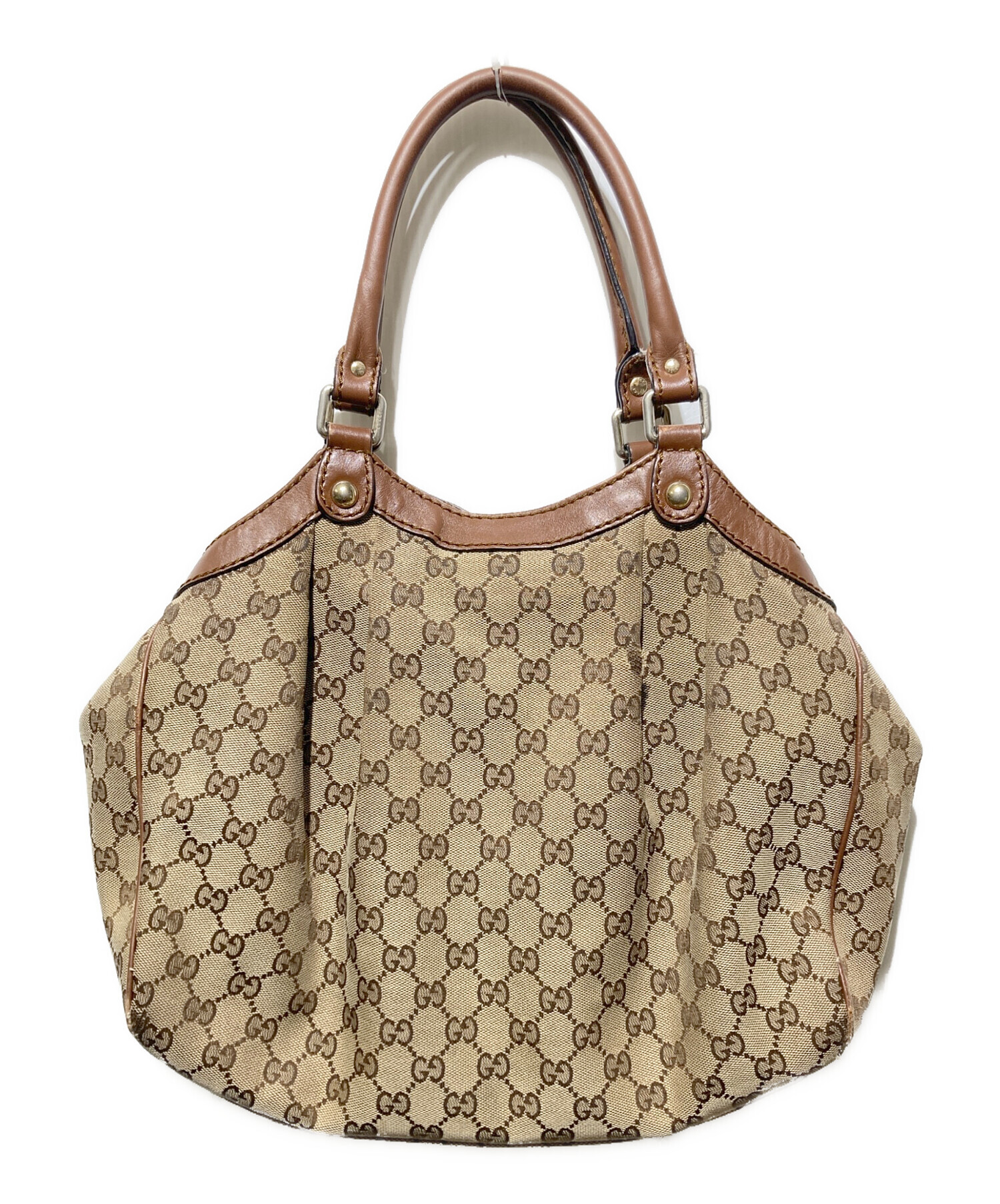 中古・古着通販】GUCCI (グッチ) スーキーGGキャンバストートバッグ