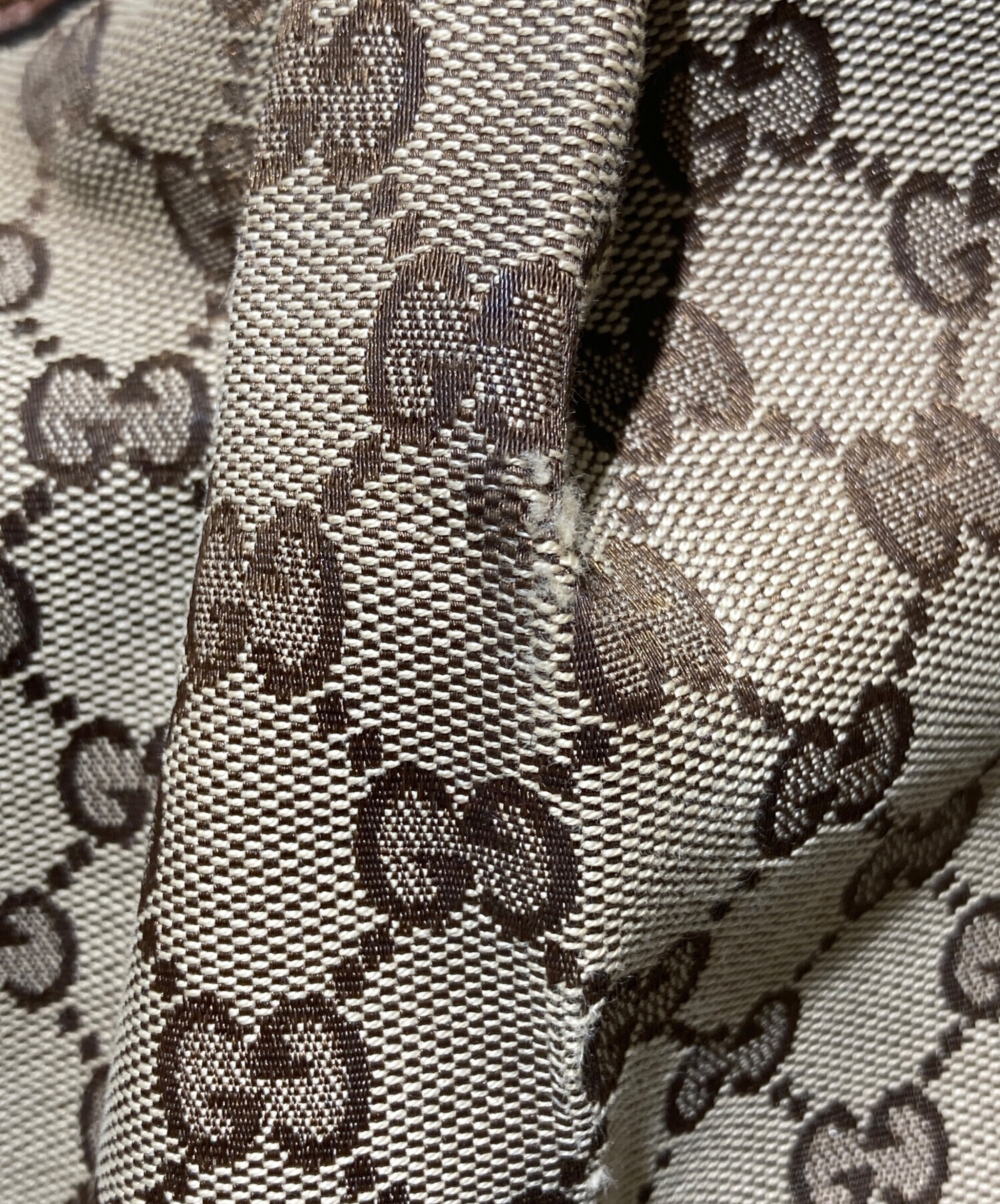 中古・古着通販】GUCCI (グッチ) スーキーGGキャンバストートバッグ