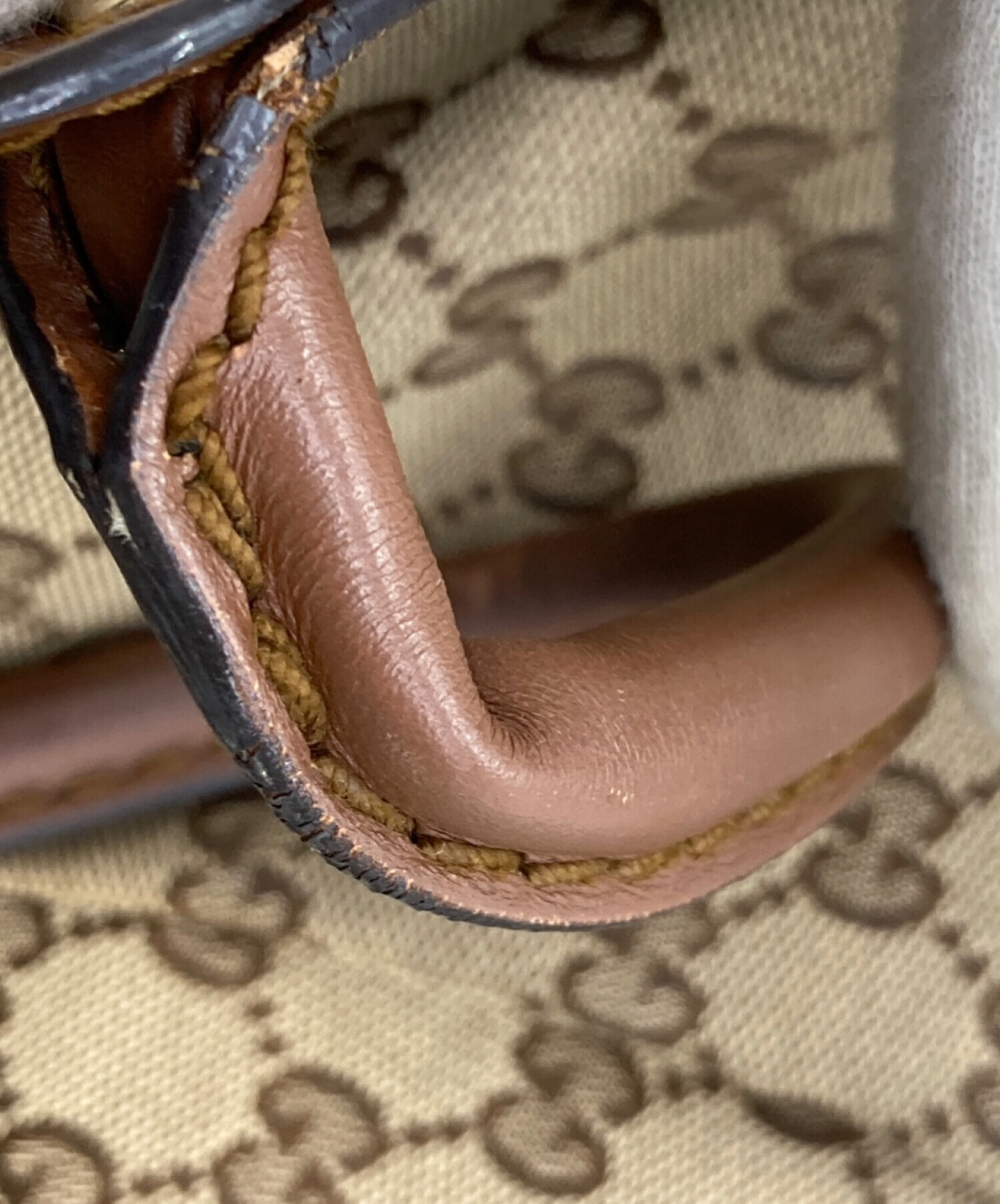 中古・古着通販】GUCCI (グッチ) スーキーGGキャンバストートバッグ
