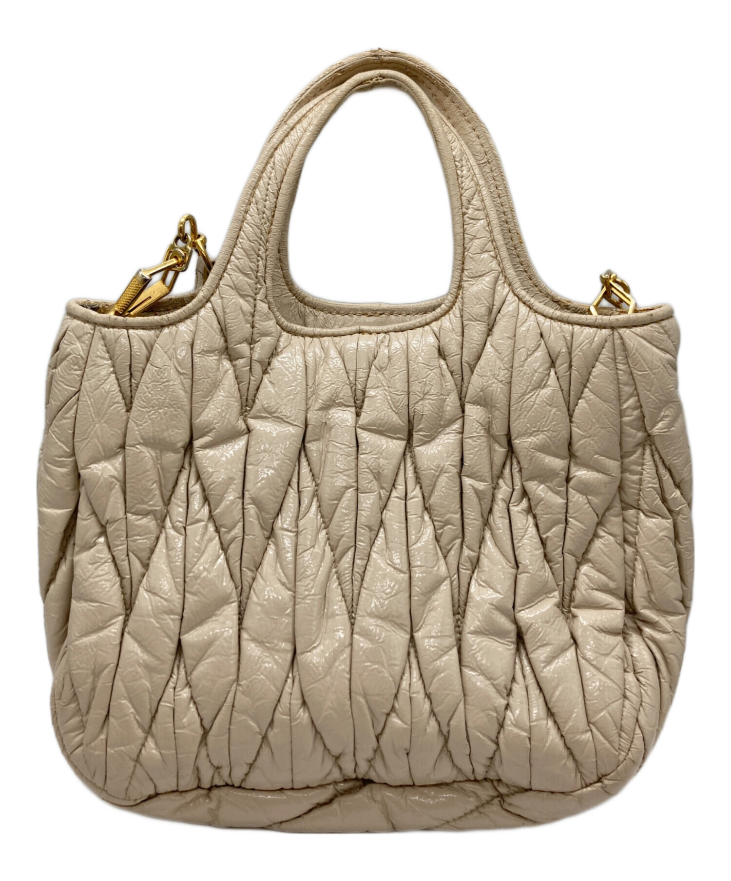 中古・古着通販】MIU MIU (ミュウミュウ) マテラッセ2WAYバッグ 