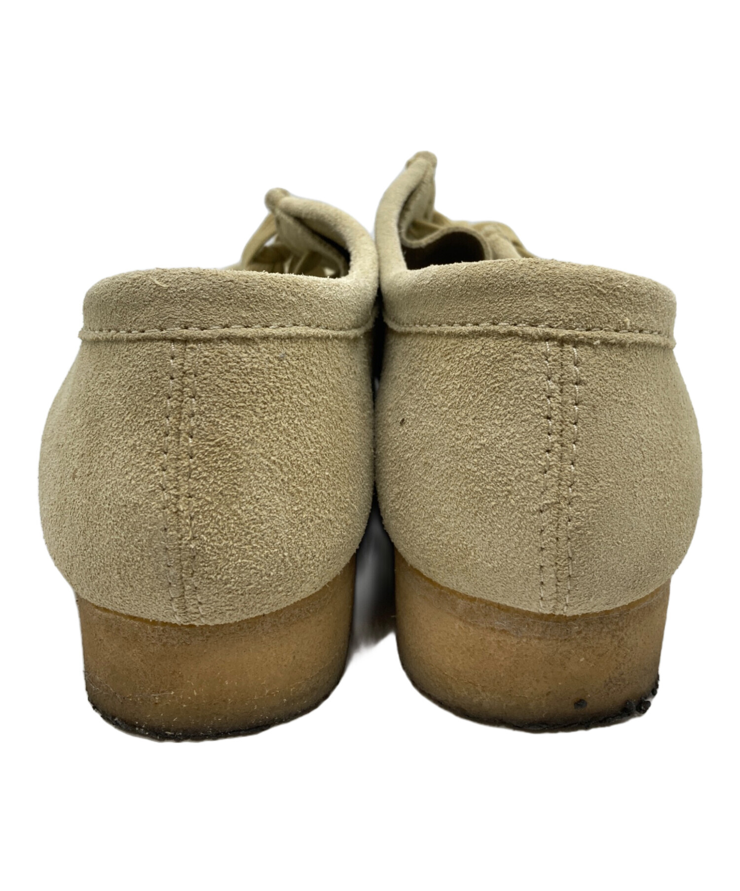 中古・古着通販】CLARKS (クラークス) ワラビーブーツ ベージュ サイズ