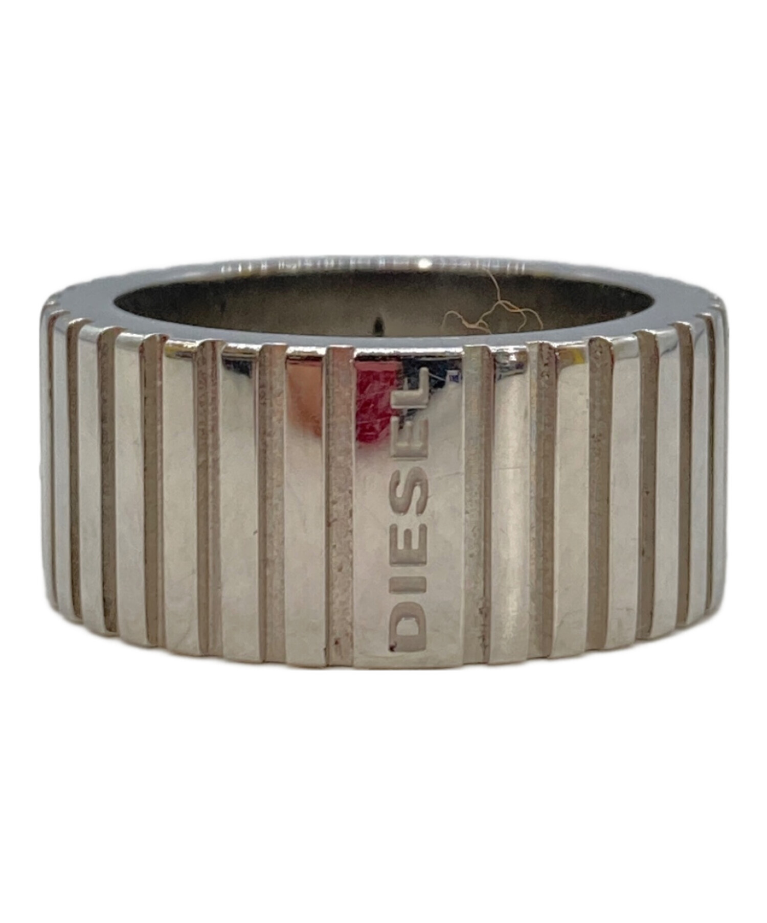 中古・古着通販】DIESEL (ディーゼル) ステンレスリング シルバー
