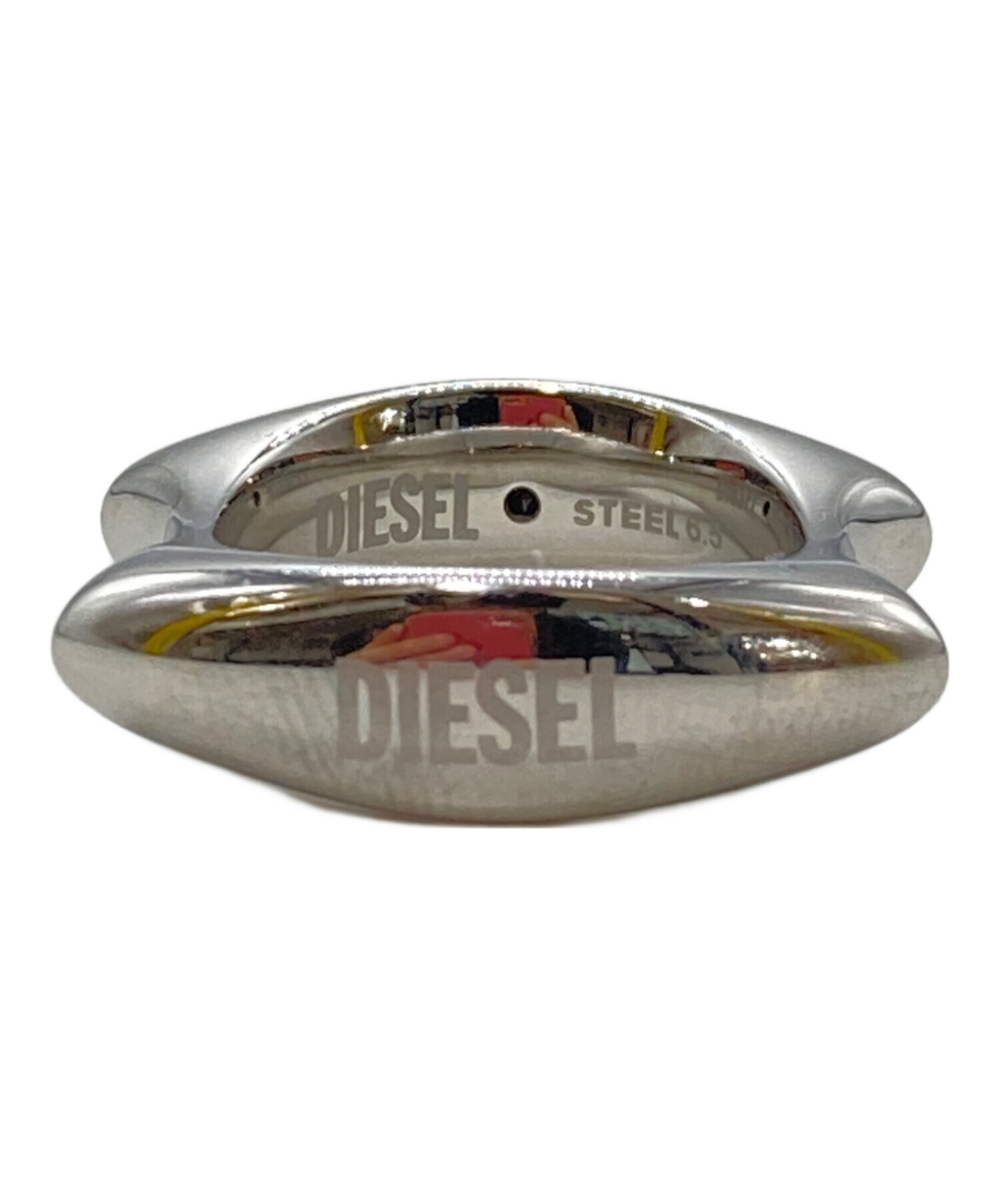 中古・古着通販】DIESEL (ディーゼル) ステンレスリング シルバー