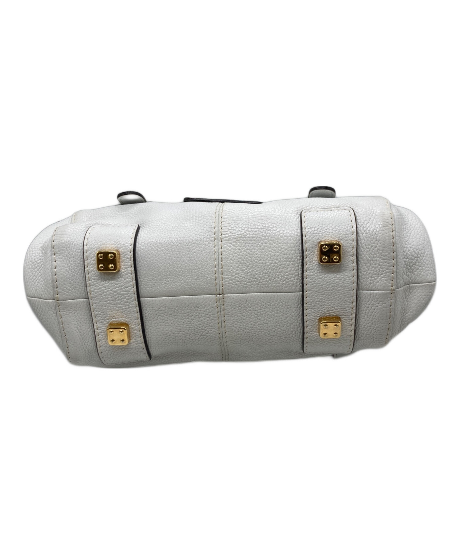 中古・古着通販】LOEWE (ロエベ) ワンショルダーバッグ ホワイト 