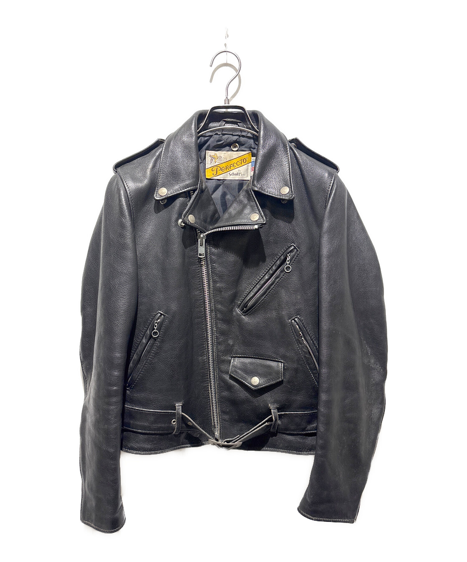 中古・古着通販】Schott (ショット) 618 ダブルライダースジャケット