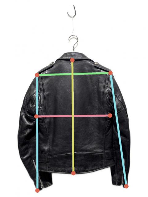 中古・古着通販】Schott (ショット) 618 ダブルライダースジャケット