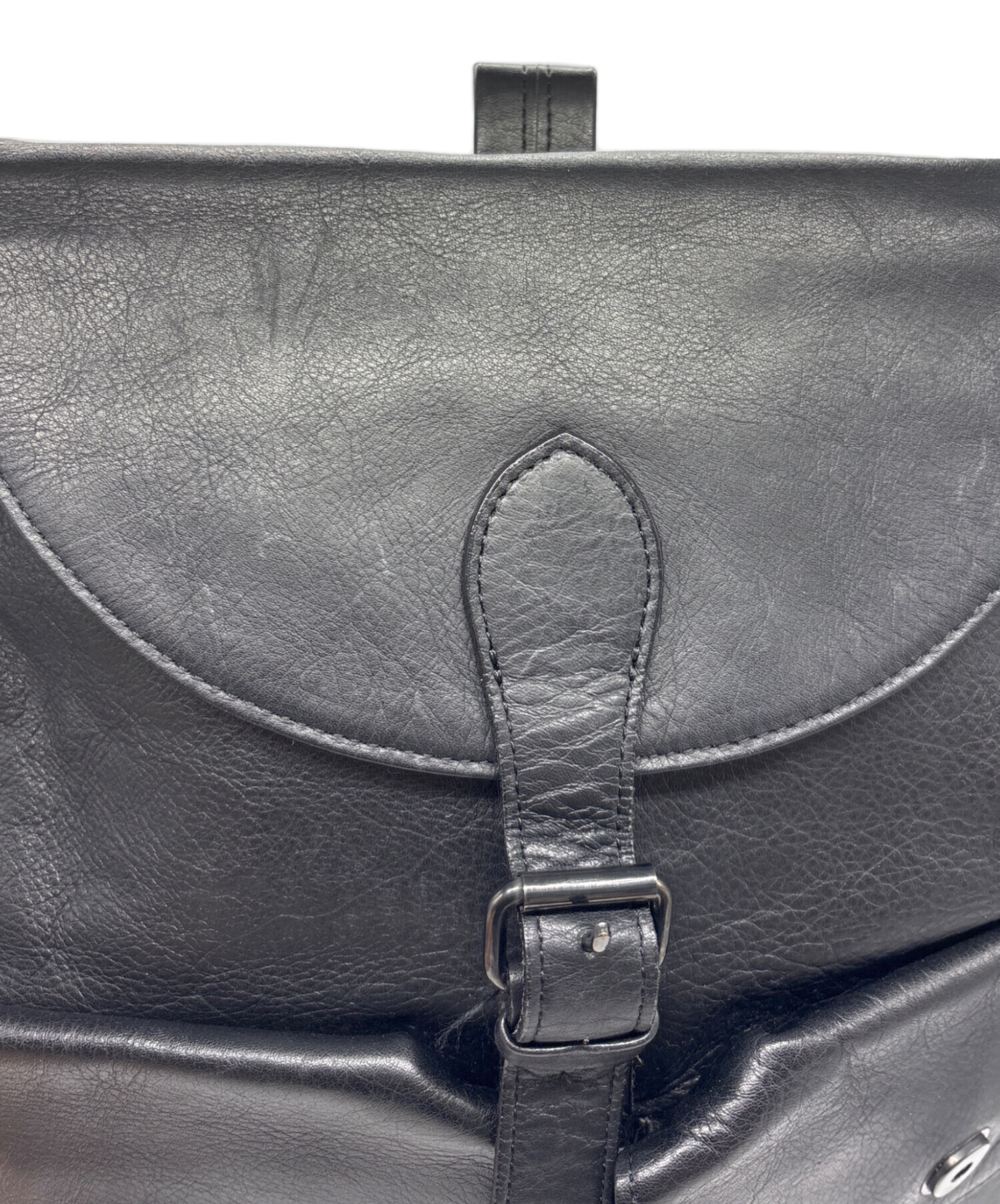 中古・古着通販】PORTER (ポーター) CORTINA/レザーリュック ブラック
