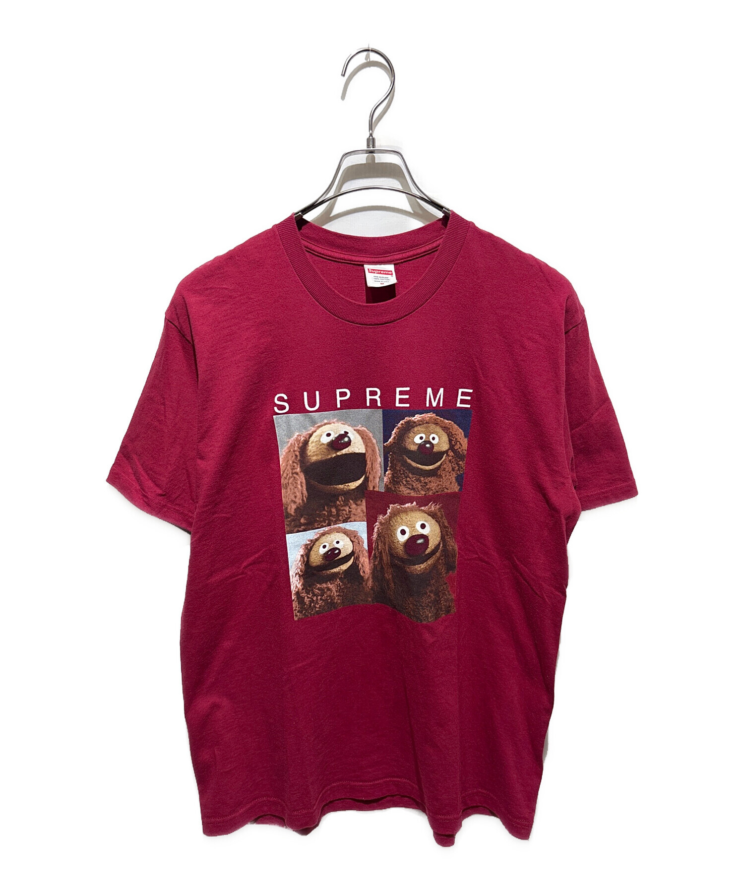 中古・古着通販】SUPREME (シュプリーム) MUPPETS rowlf tee レッド