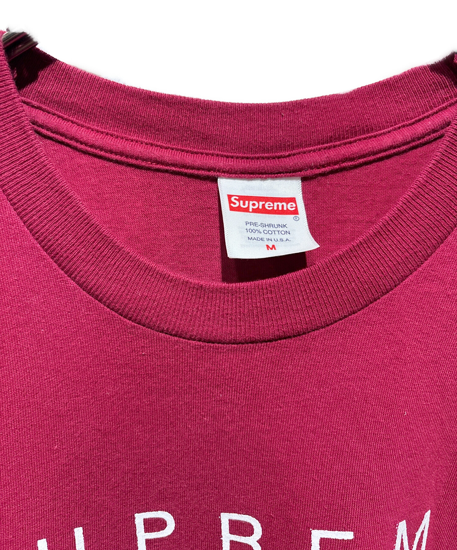 中古・古着通販】SUPREME (シュプリーム) MUPPETS rowlf tee レッド