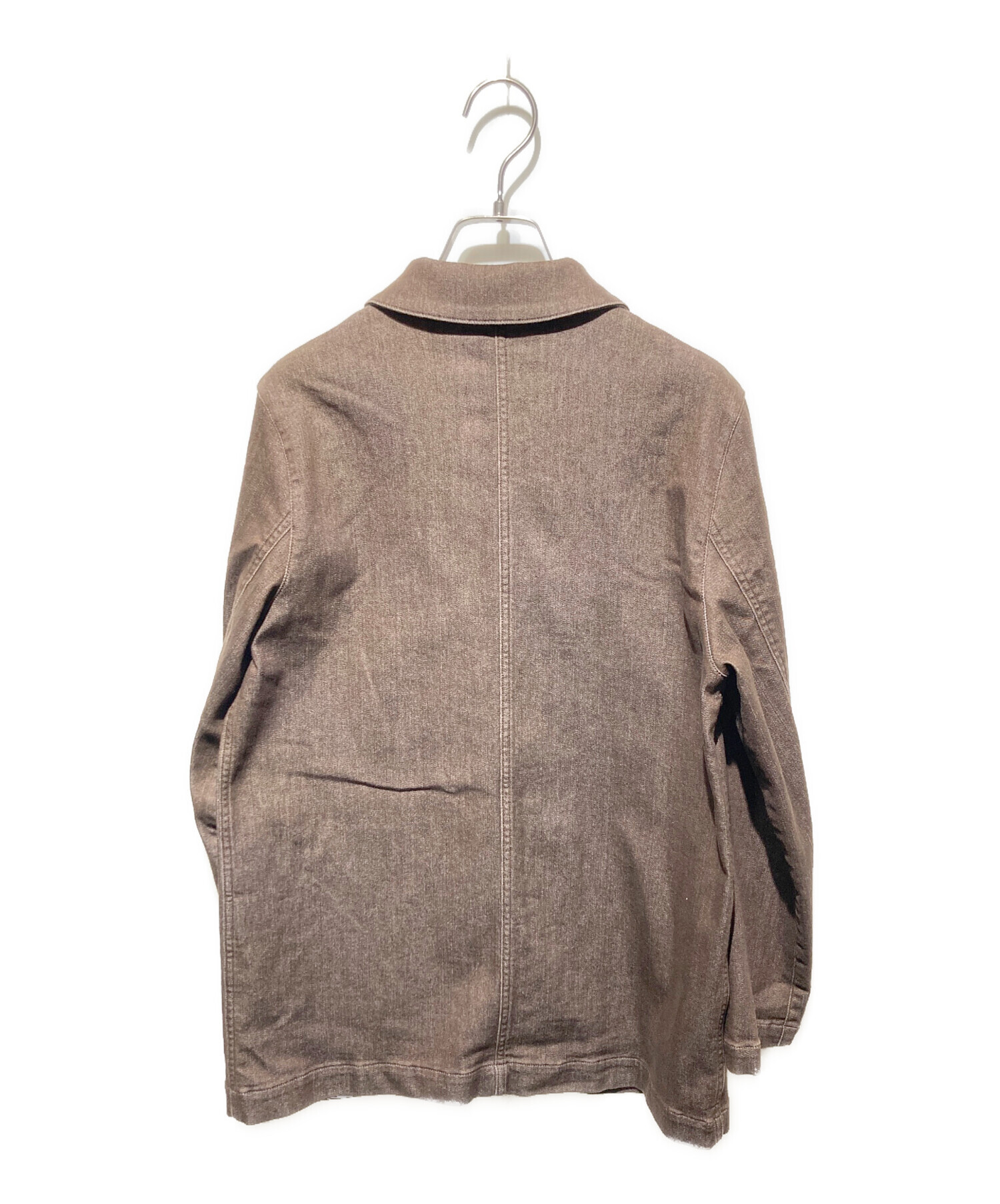 マドモアゼルノンノ NON NON デニム　ロングジャケットコート　M 中古・古着通販】Mademoiselle NON NON (マドモアゼルノンノン) デニム