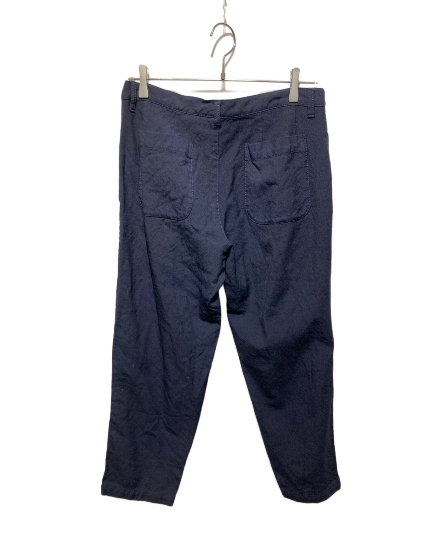 トリコ　コムデギャルソン キュプラ カーゴパンツ S 濃紺 中古・古着通販】tricot COMME des GARCONS (トリココムデギャルソン
