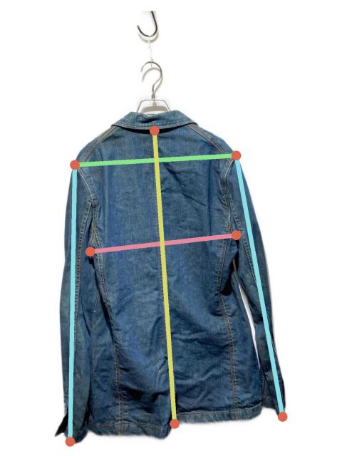 Levi's RED ヴィンテージデニム テーラードジャケット インディゴ 中古・古着通販】LEVI'S RED (リーバイス レッド) デニムテーラード