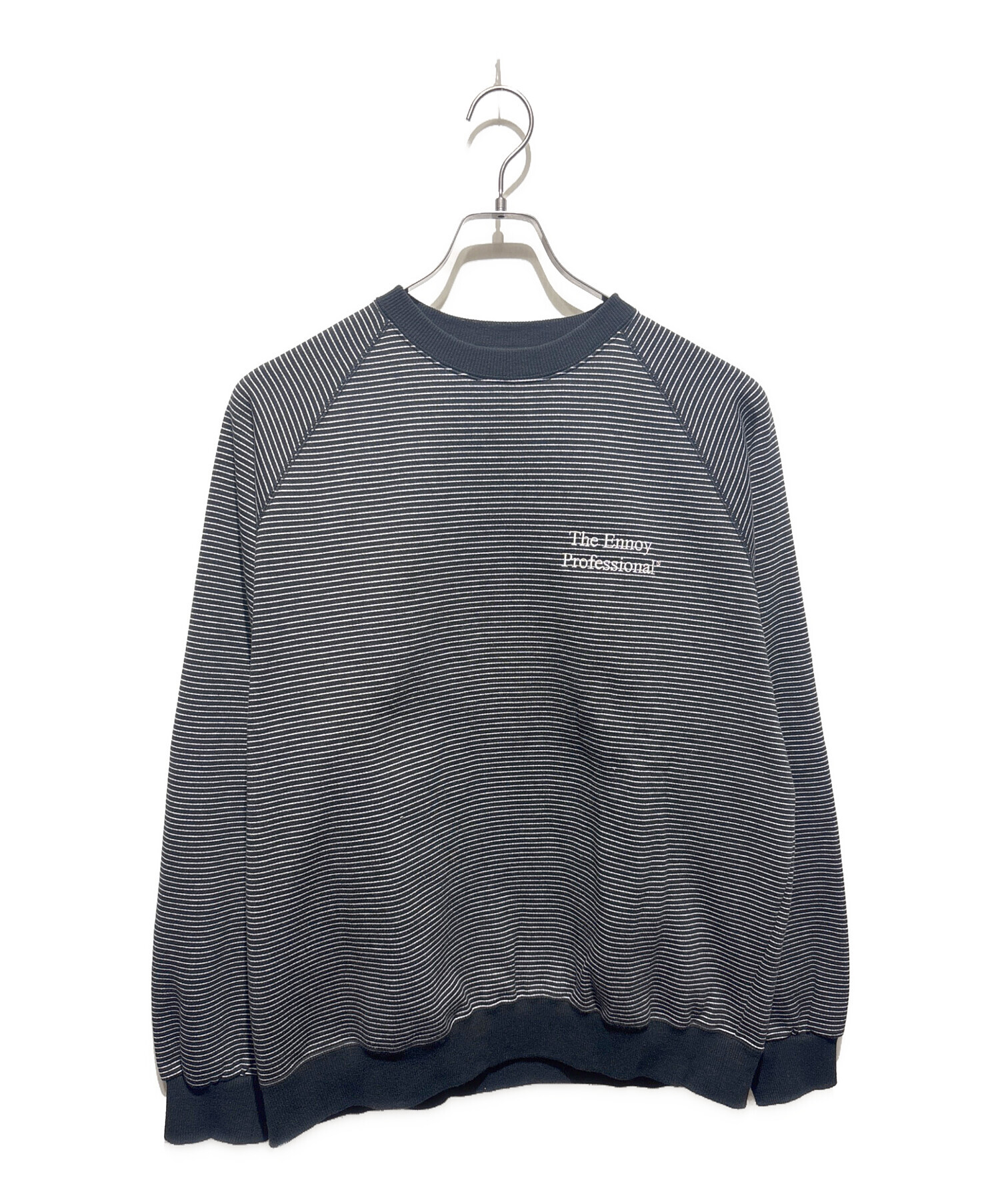 Ennoy border crew neck sweat ENNOY 【公式通販】
