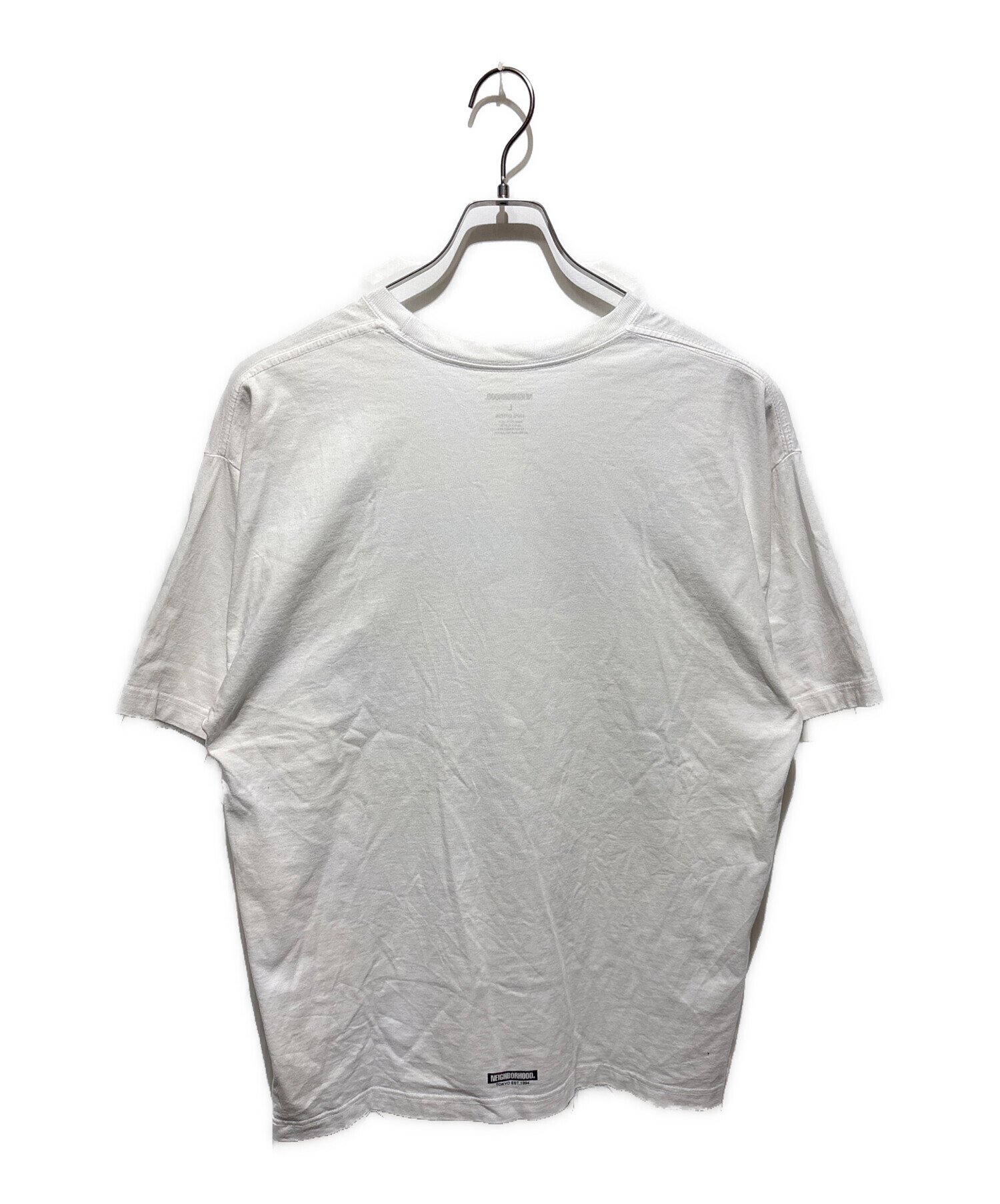 NEIGHBORHOOD フォトプリント Tシャツ ホワイト Lサイズ NEIGHBORHOOD