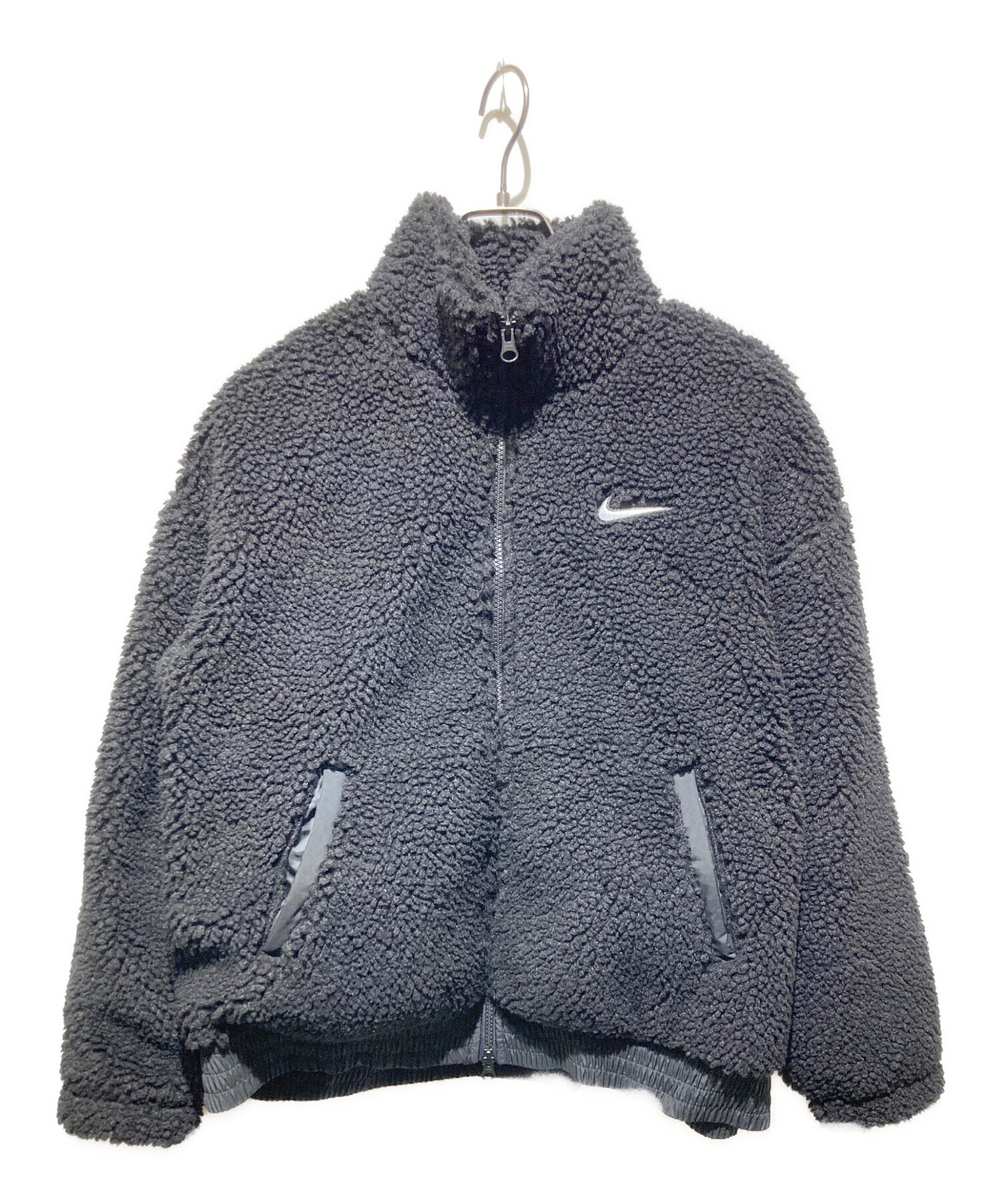 中古・古着通販】NIKE (ナイキ) ボアジャケット ブラック サイズ:XXL 
