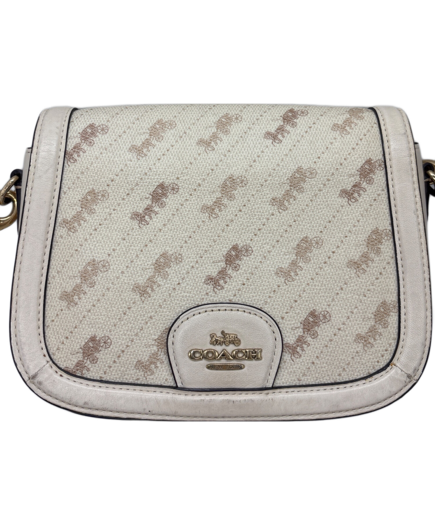 中古・古着通販】COACH (コーチ) ホース アンド キャリッジ ショルダー